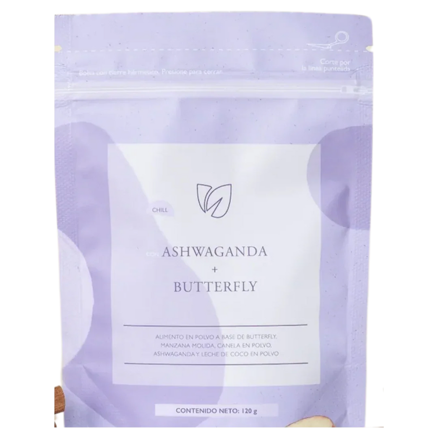 Ashwagandha + Butterfly Pea — adaptógeno natural